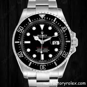 NAIL Rolex Sea-Dweller Rolex Calibre 2836 Men's M126600-0002 Black Dial Hands and Markers Fake